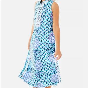 Lilly Pulitzer Pineapple Jane Minnie Maxi size 6